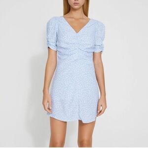 White And Blue White Zara Polka Dot Dress for Sale up to 90% Off: Poshmark